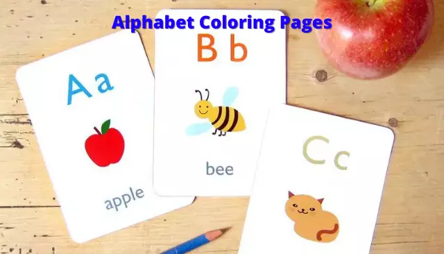 Alphabet Coloring Pages