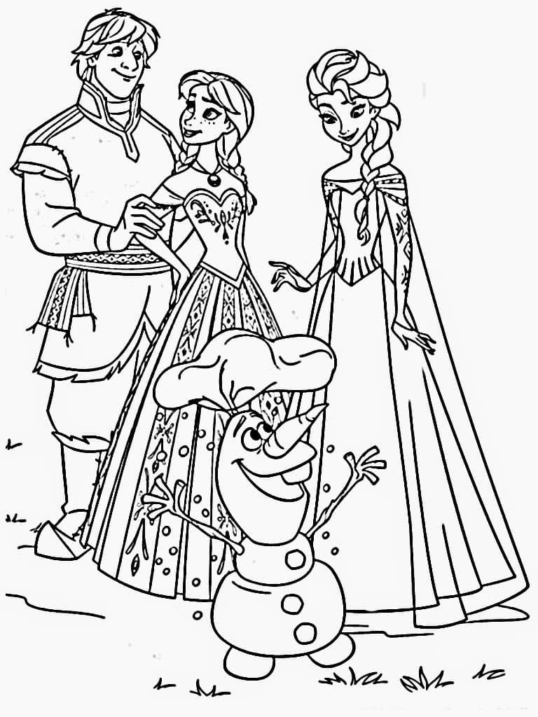 Cutedp Coloring Pages For Frozen