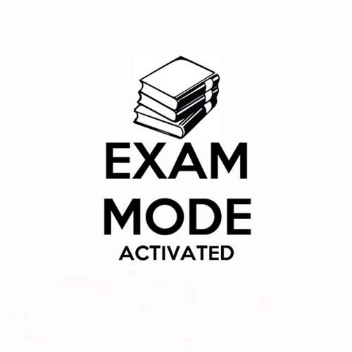 Exam time Whatsapp dp image