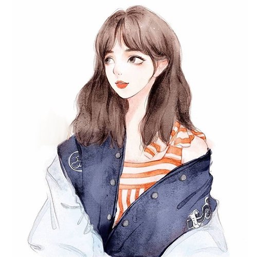 Girl stylish dp