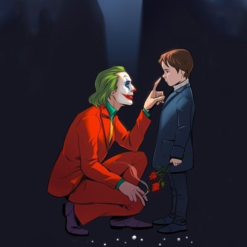 Joker love dp image