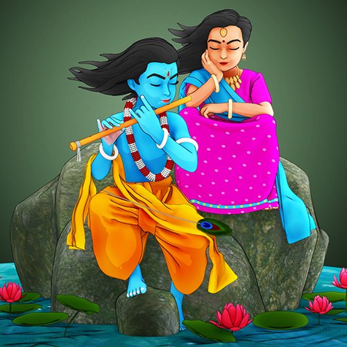 Radha Krishna Dp