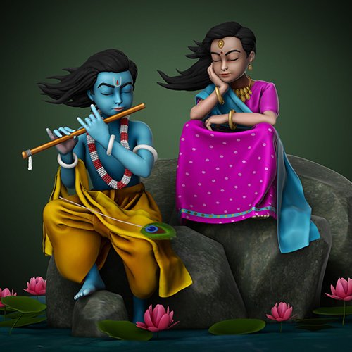 Radha Krishna Dp