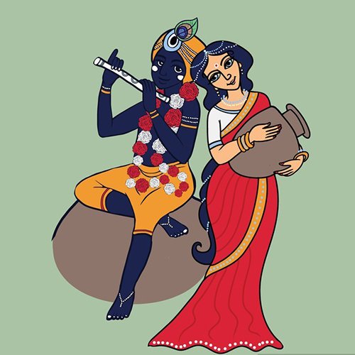 Radha Krishna Dp