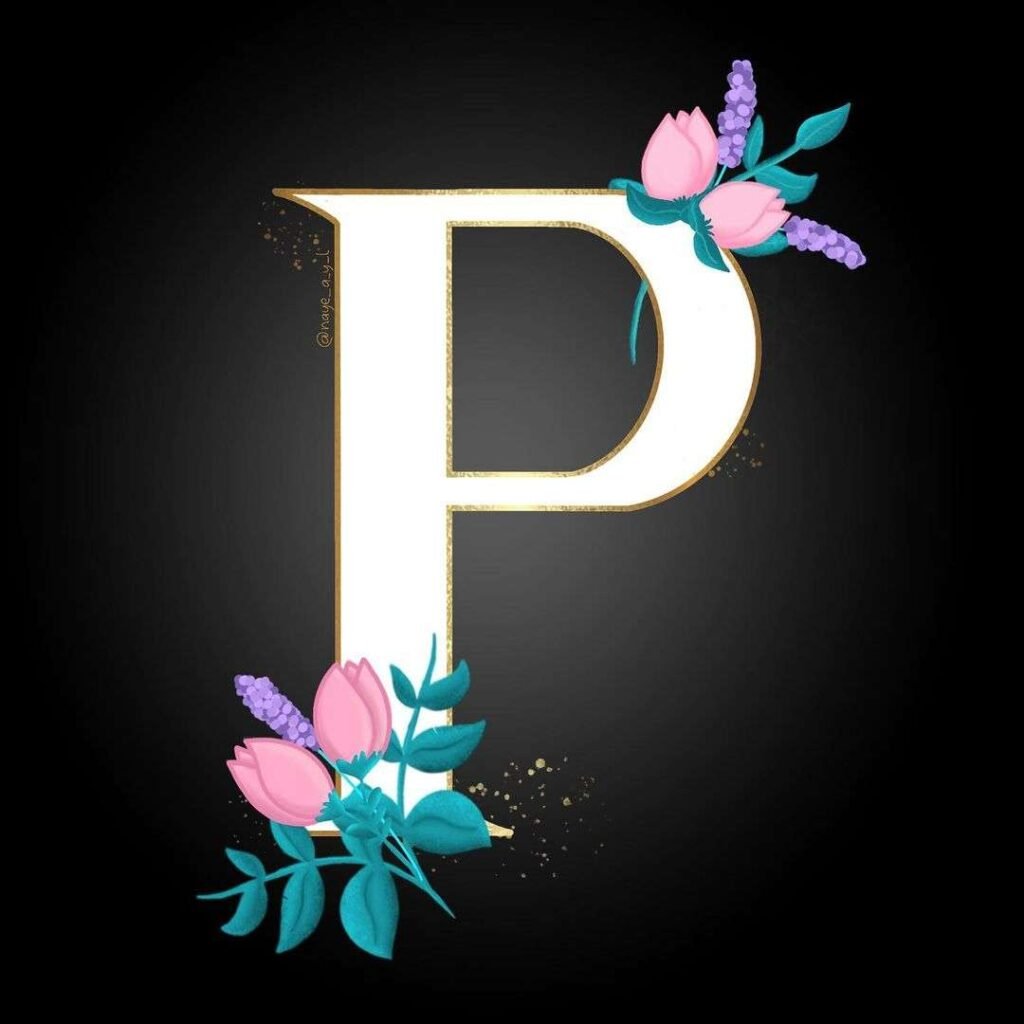 Beautiful P Letter Dp Download