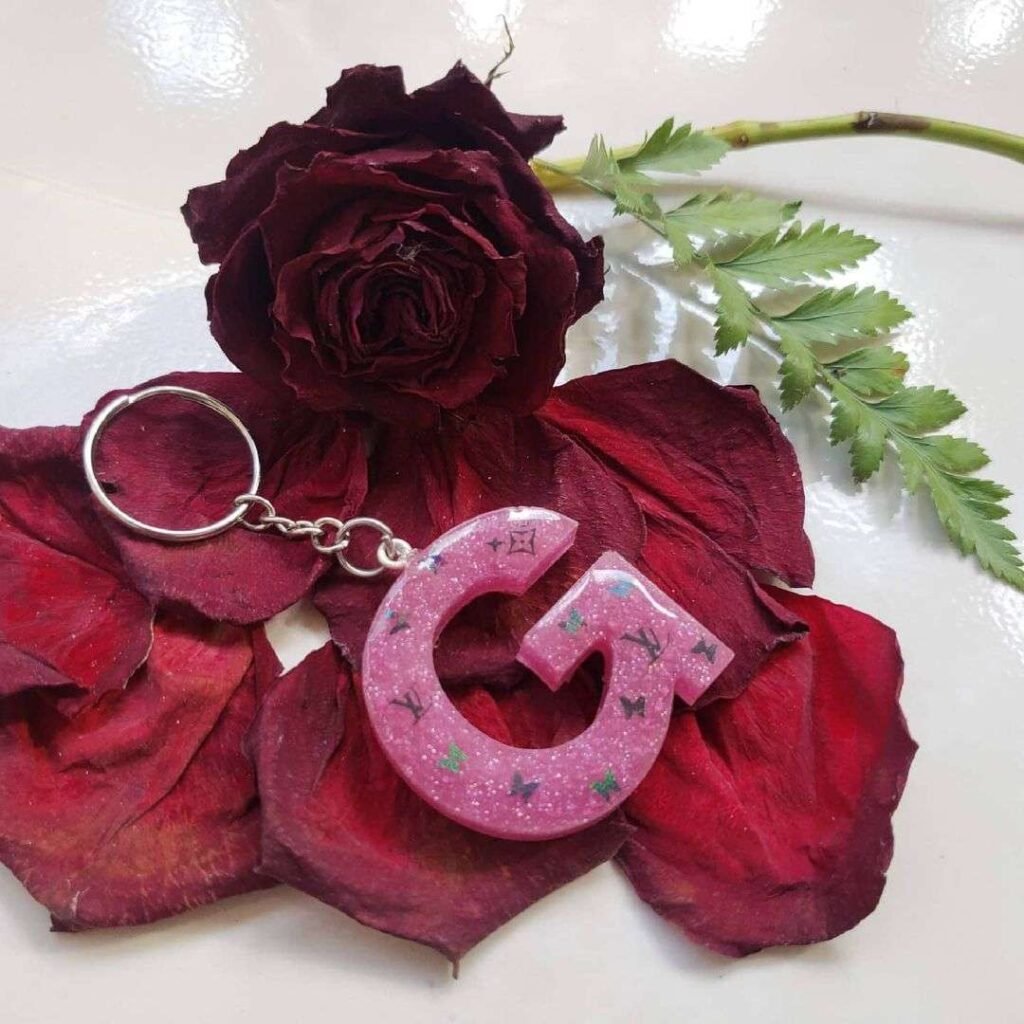 G Letter Keychain Dp