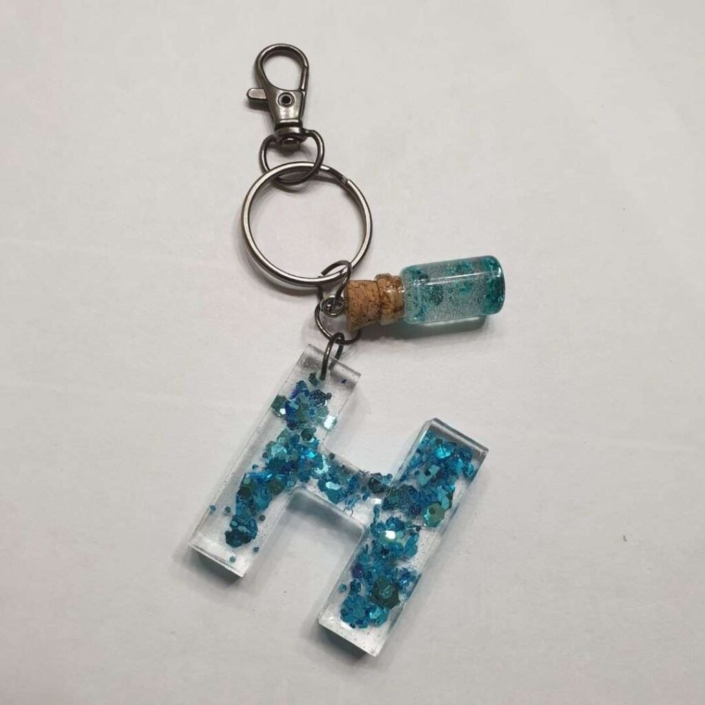 H Letter Keychain DP