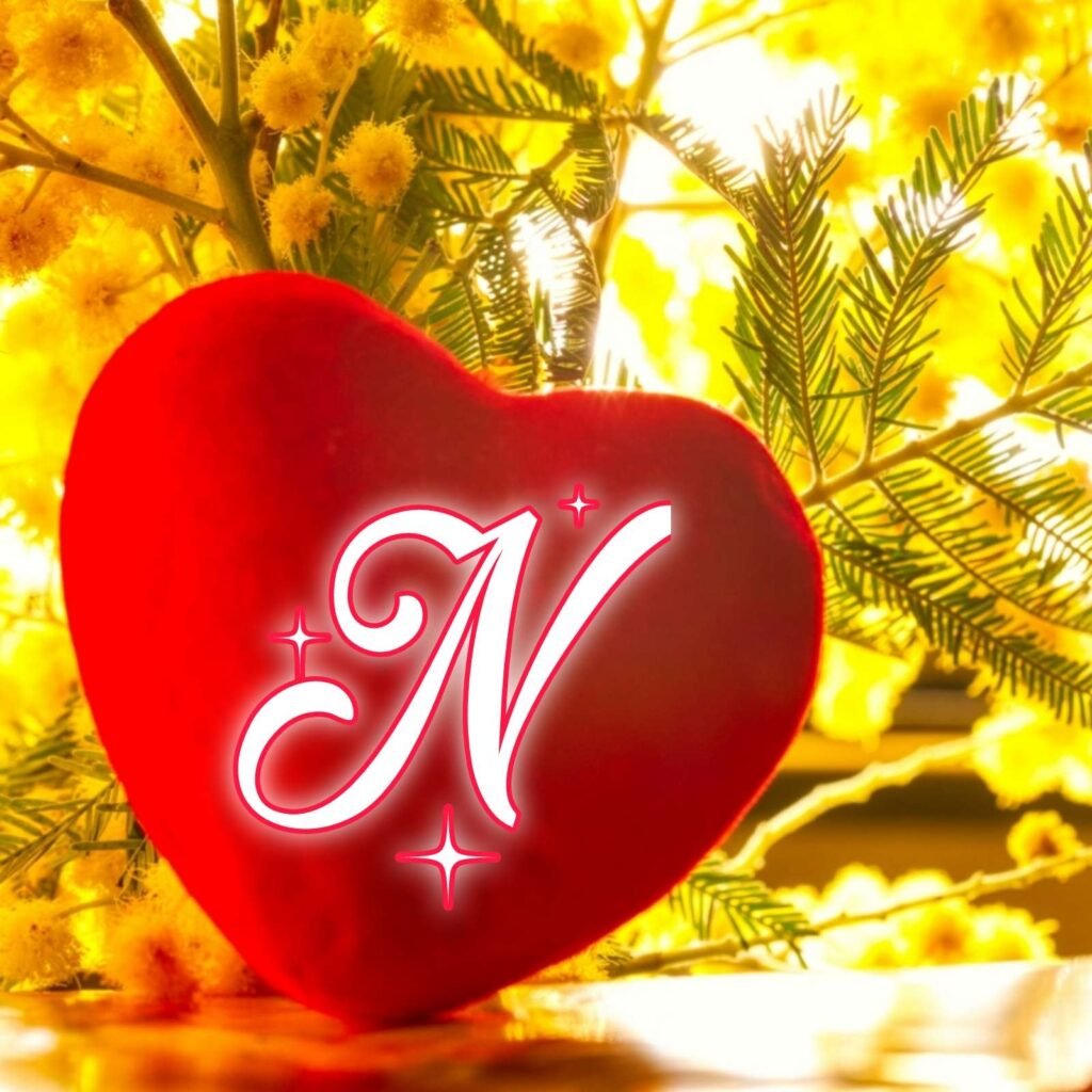 Heart N Name DP Image Download