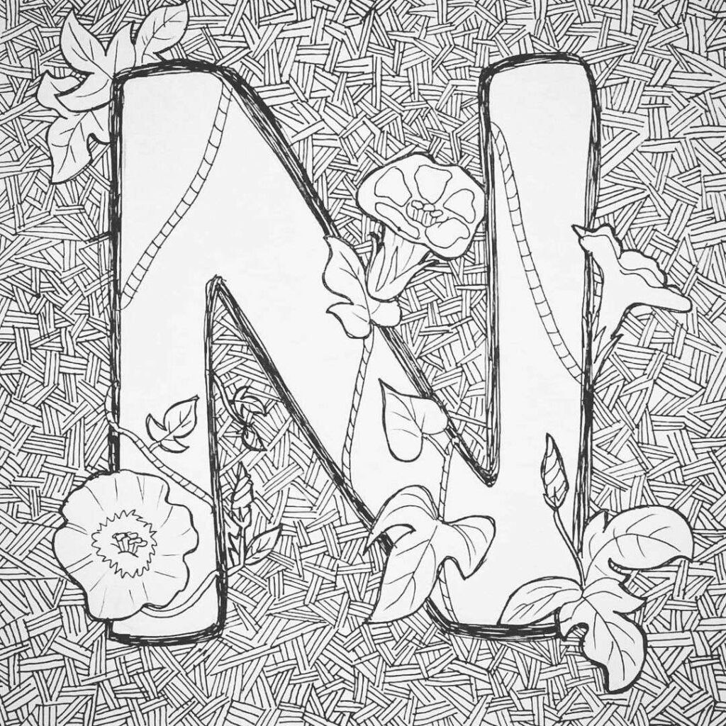 N-Letter-Design-Dp-Download