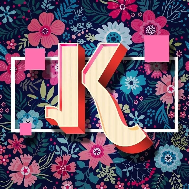 Stylish-Alphabet-Dp-K