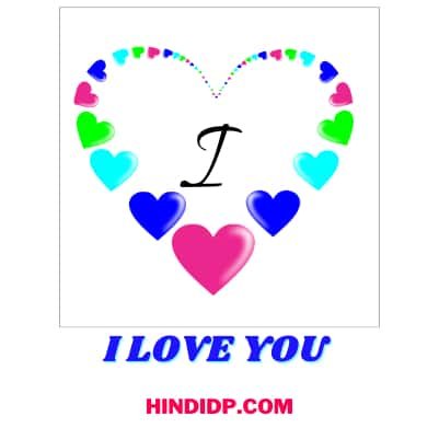 i letter love images