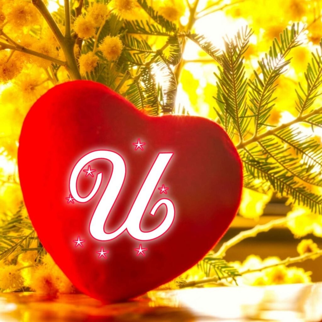 Heart U Name Love DP Image Download