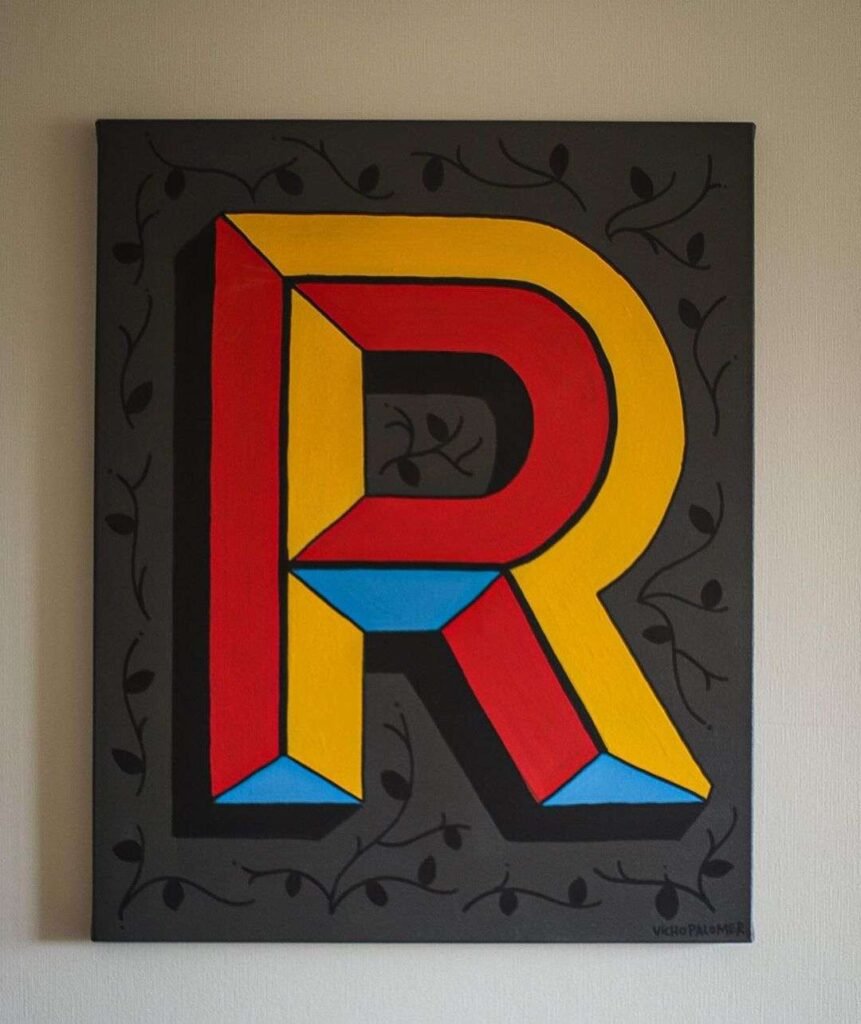 Letter R For DP Download