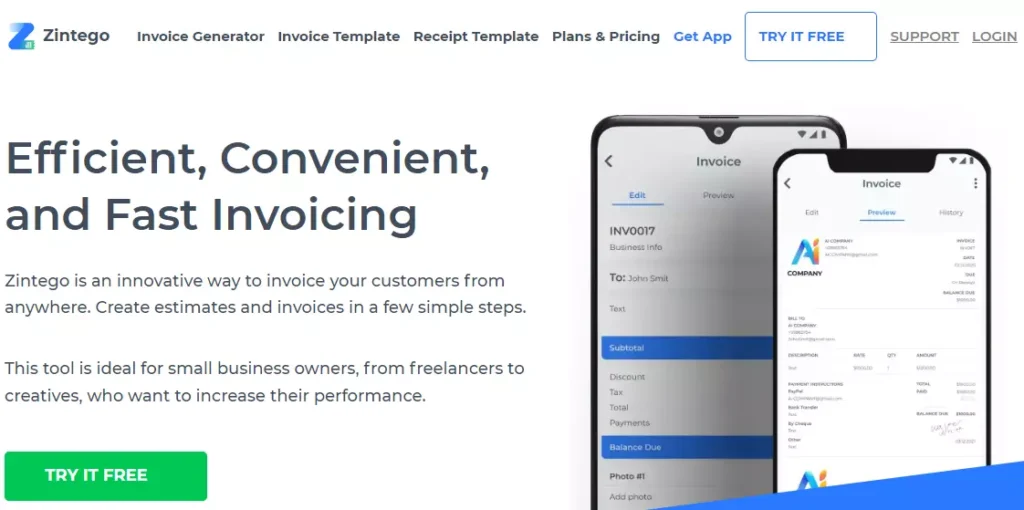 Streamline Your Business Finances with a Free Invoice Generator, Invoice Templates, and Receipt Maker Software