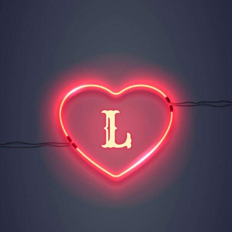 L Name Love DP Image - Alphabets Whatsapp L Name DP Images